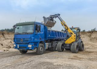 Cargadoras de ruedas Mecalac AS900tele