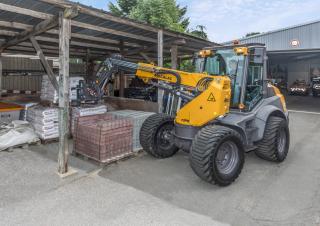 Cargadoras de ruedas Mecalac AS900tele