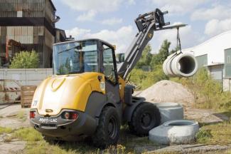 Cargadoras de ruedas Ahlmann AX 850