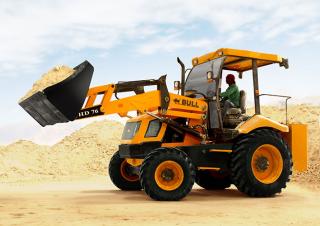 Cargadoras de ruedas Bull HD76