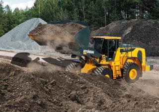 Cargadoras de ruedas Hyundai HL975