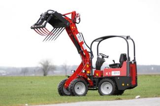 Mini cargador frontal Ostler K1