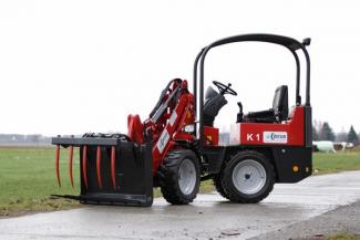 Mini cargador frontal Ostler K1