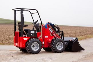 Mini cargador frontal Ostler K2