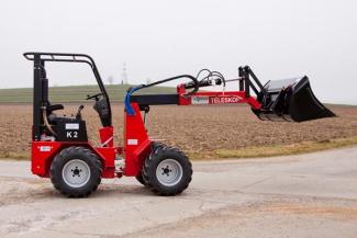 Mini cargador frontal Ostler K2