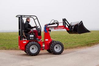 Mini cargador frontal Ostler K2