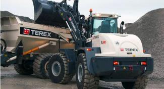 Cargadoras de ruedas Terex TL 310
