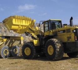 Cargadoras de ruedas Komatsu WA500-1