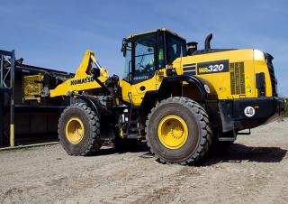 Cargadoras de ruedas Komatsu WA320-8E0