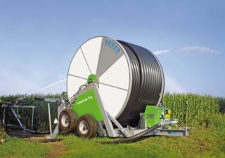 Tecnología de riego Carretes de manguera Bauer Irrigation RAINSTAR E55 120-650