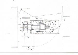 Linde C 400/4 Dimensiones y tamaño