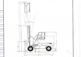 Linde C 80/5 Dimensiones y tamaño