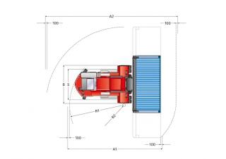 Kalmar DCE 70-35 E4 Dimensiones y tamaño