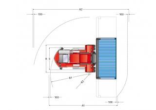 Kalmar DCE 80-45 E5 Dimensiones y tamaño