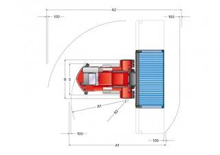 Kalmar DCE 90-45 E5 Dimensiones y tamaño