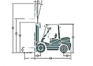 Maximal FD 25 T-M2WC3 Dimensiones y tamaño