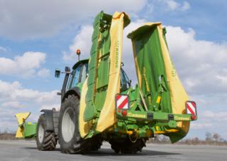 Combinaciones de segadoras discos sin acondirionadores Krone EasyCut B 750