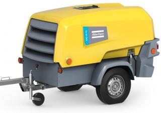 Compresores Compresores Portátiles - Diesel, Eléctr., Gasolina Atlas Copco XAS 58-7 KdG 6 kVA