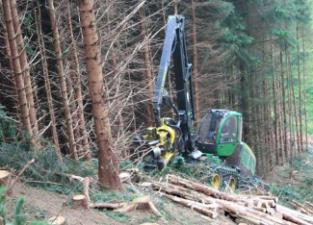 Máquinas forstales Cosechadoras forestales John Deere 1270 E IT4