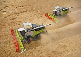 Cosechadoras Claas Trion 720 Terra Trac
