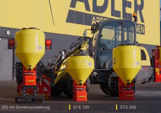 Equipos para trabajos de invierno Distribuidores Dispositivos de dispersión adaptables Adler ST-E 200
