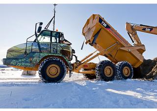 Dumperes articulados Caterpillar 730