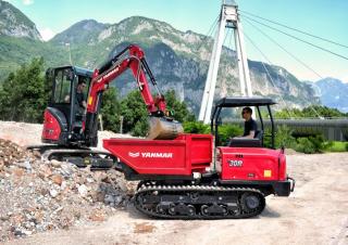 Dúmperes de orugas Yanmar C30R-3TV 