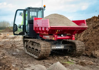 Dúmperes de orugas Yanmar C50R-5A  