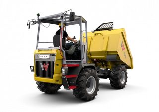 Dúmperes de ruedas Wacker Neuson DV100 dual view