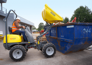 Dúmperes de ruedas Wacker Neuson 1001 