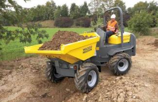 Dúmperes de ruedas Wacker Neuson 6001