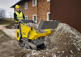 Dúmperes de orugas eléctricos Wacker Neuson DT10e