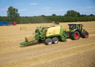Empacadoras gigantes + de alta presión Krone Big Pack 870 HDP XC