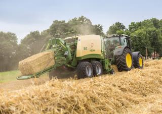 Empacadoras gigantes + de alta presión Krone Big Pack 870 HDP XC
