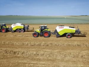 Empacadoras gigantes + de alta presión Claas Quadrant 3200 RC