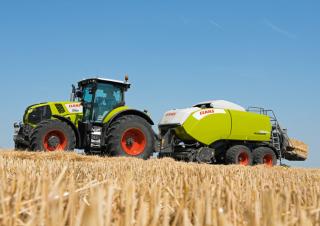 Empacadoras gigantes + de alta presión Claas Quadrant 4200 RF