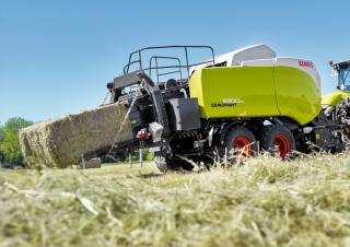 Empacadoras gigantes + de alta presión Claas Quadrant 5300 RF
