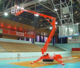 Plataformas elevadoras articuladas Plataformas articuladas de orugas TEUPEN Leo 15 GT