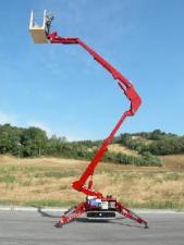 Plataformas telescópicas Plataformas telescópicas de orugas Bluelift - Rothlehner R 140 C