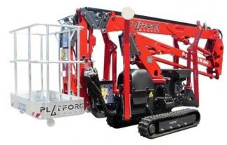 Plataformas elevadoras articuladas Plataformas articuladas de orugas Basket Spider 18.9 0E-Pro