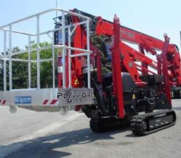 Plataformas elevadoras articuladas Plataformas articuladas de orugas Basket Spider 18.9 0E-Pro