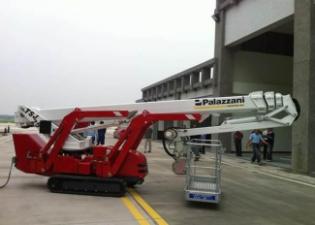 Plataformas telescópicas Plataformas telescópicas de orugas Palazzani TSJ 25 C