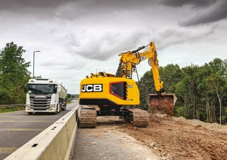 Excavadoras de orugas JCB 245XR