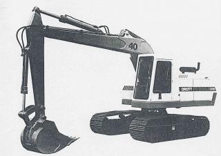 Excavadoras de orugas Case 40E