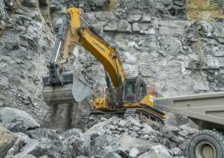 Excavadoras de orugas Liugong 975F