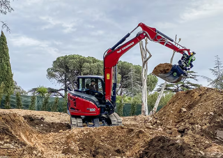 Excavadoras de orugas Yanmar SV100-7