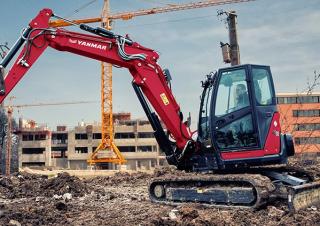 Excavadoras de orugas Yanmar ViO80-2PB 