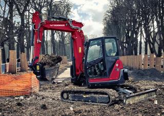 Excavadoras de orugas Yanmar ViO80-2PB 