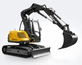 Excavadoras de orugas Mecalac 714 MC e
