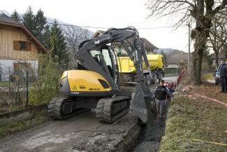 Excavadoras de orugas Mecalac 8MCR